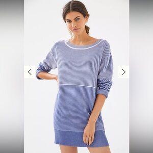 Daily Practice by Anthropologie Knit Tunic Dress Cotton blend Cozy Chunky Warm M